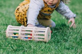 Wooden toys for movement & encouragement