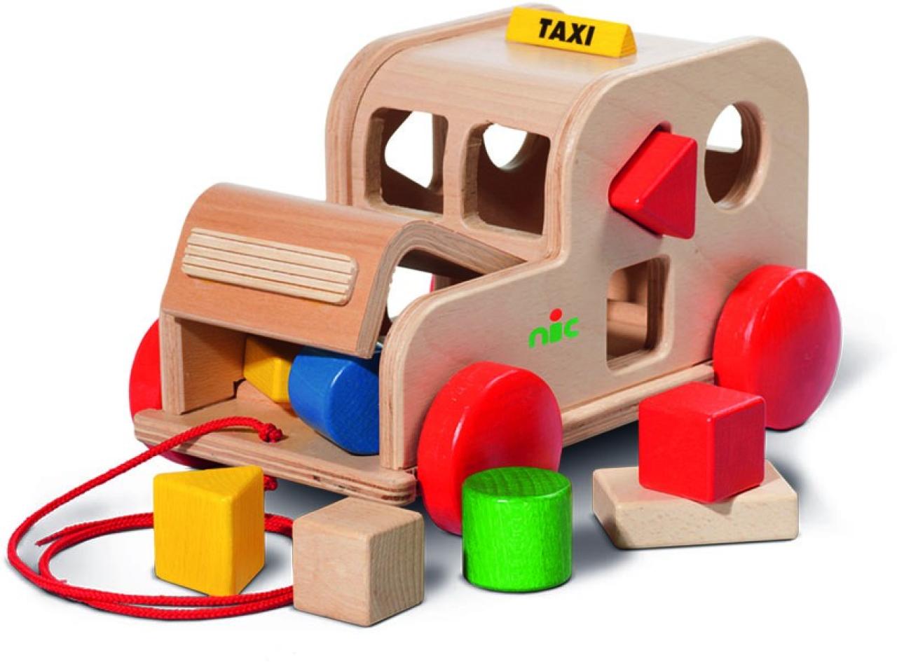 Wooden shape placement taxi, nic®