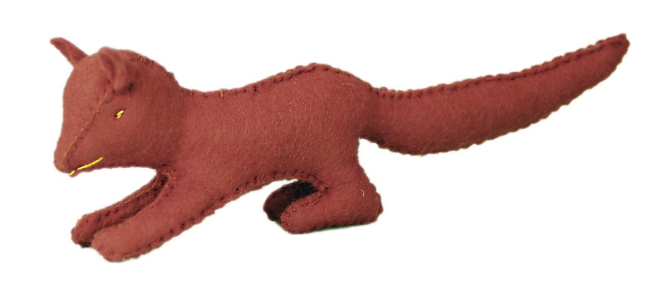 "Αλεπού" 16x5cm 100% μαλλί (felt), Glückskäfer®