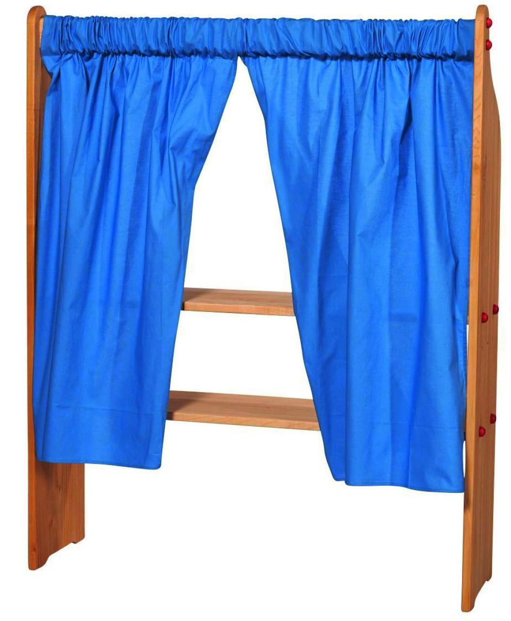 Blue curtains 2pcs (play stand not included) Glückskäfer