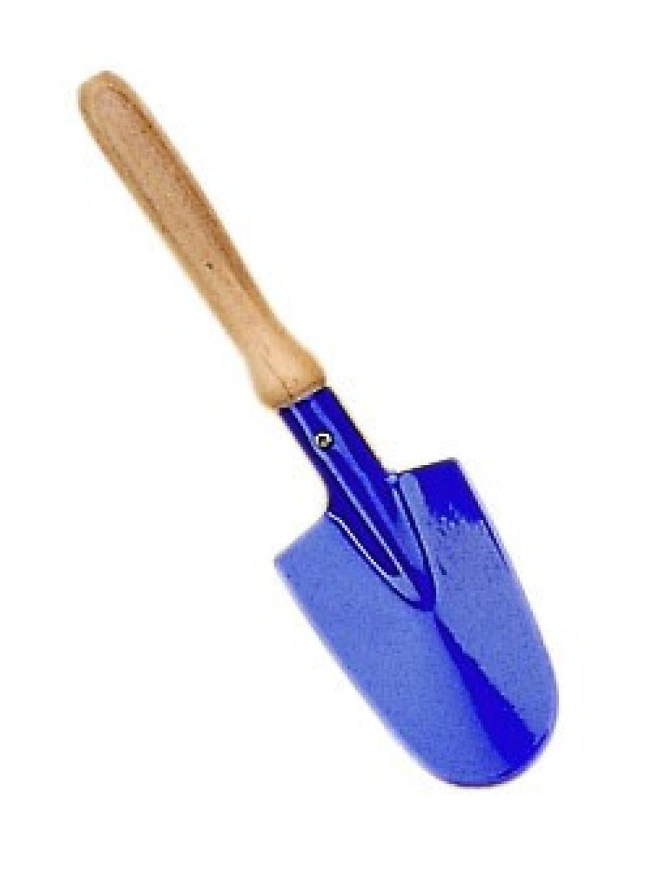 Spade metal oval-small 22cm blue Glückskäfer®