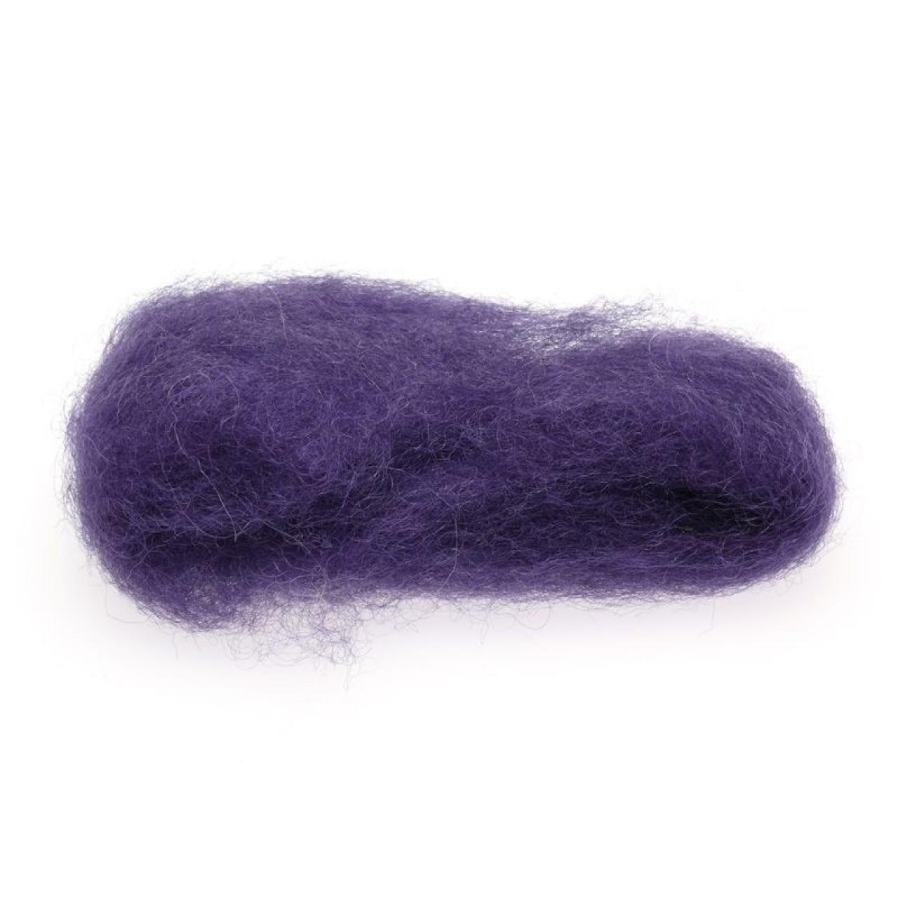 Wool-Felt (violet) vegetable dyed 25g Glückskäfer®