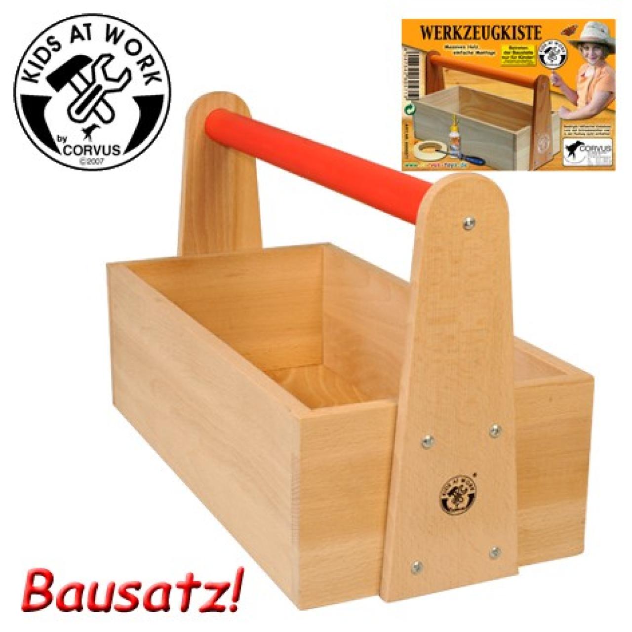 Wooden toolbox - BOX KIT - CORVUS