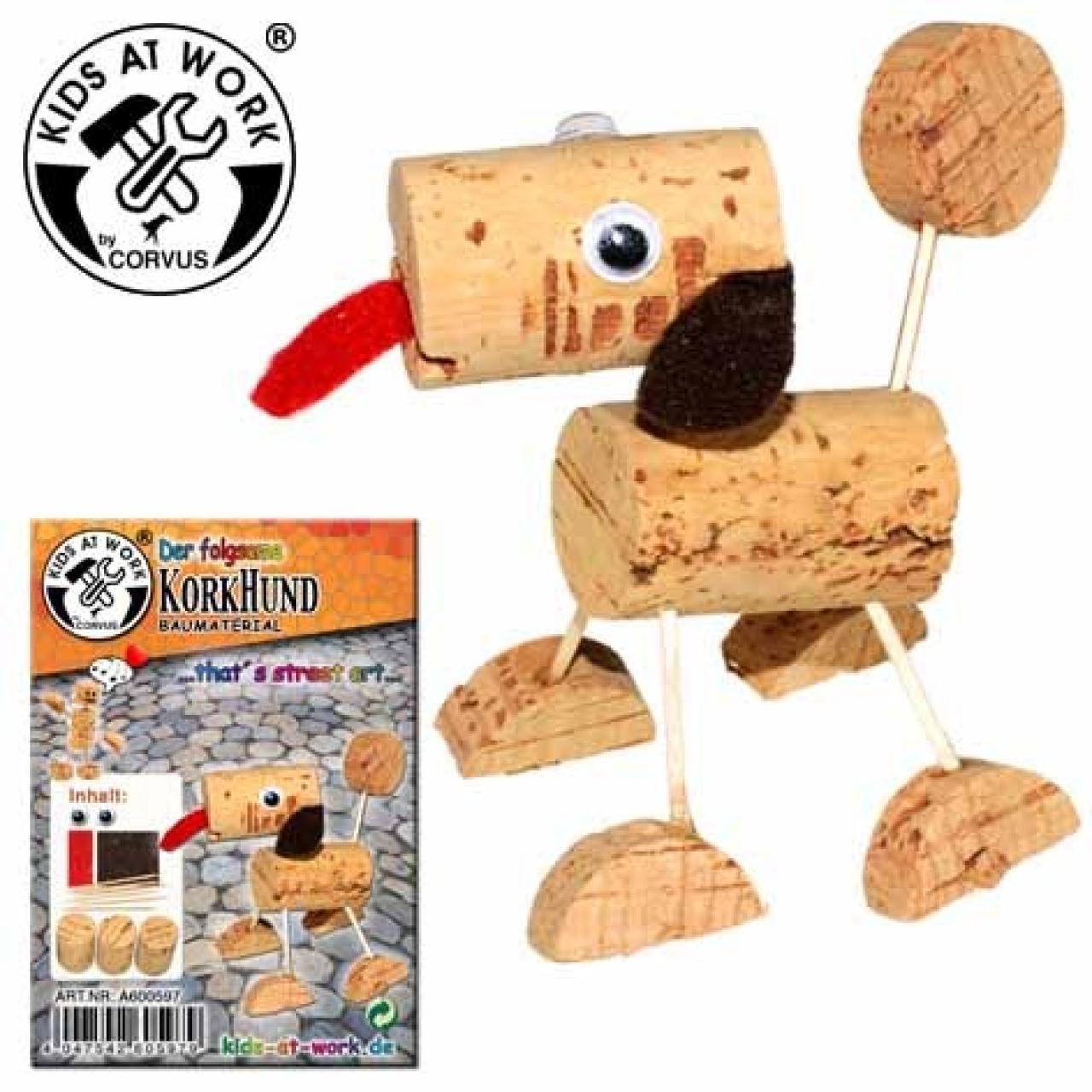 DIY CORK DOG