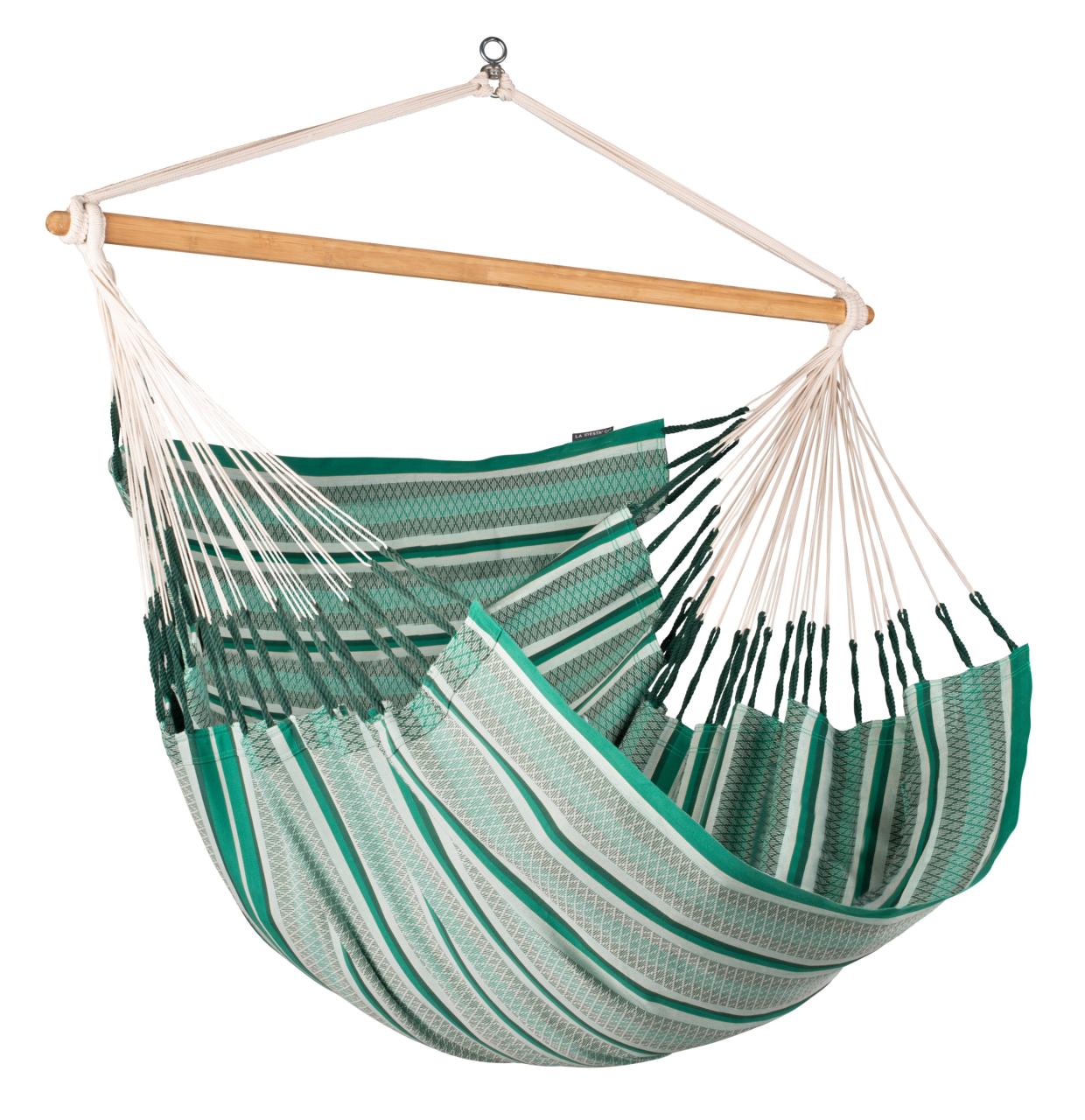 Αιώρα Καρέκλα Habana Agave - Organic Cotton Kingsize Hammock Chair LA SIESTA®