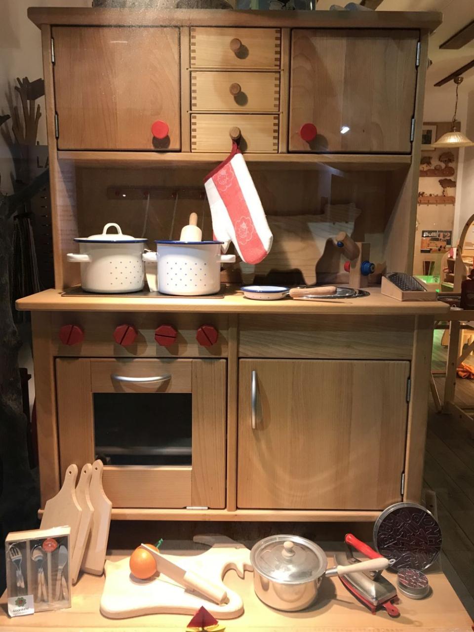 Wooden "kitchen with table" (74x34x103cm) Glückskäfer®