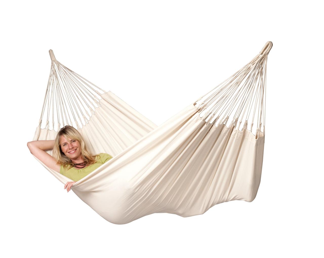 Αιώρα Modesta Latte - Organic Cotton Single Classic Hammock LA SIESTA®