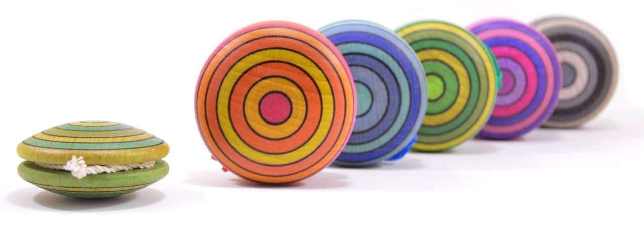 Yoyo "ριγέ striped" 5 χρώματα Mader