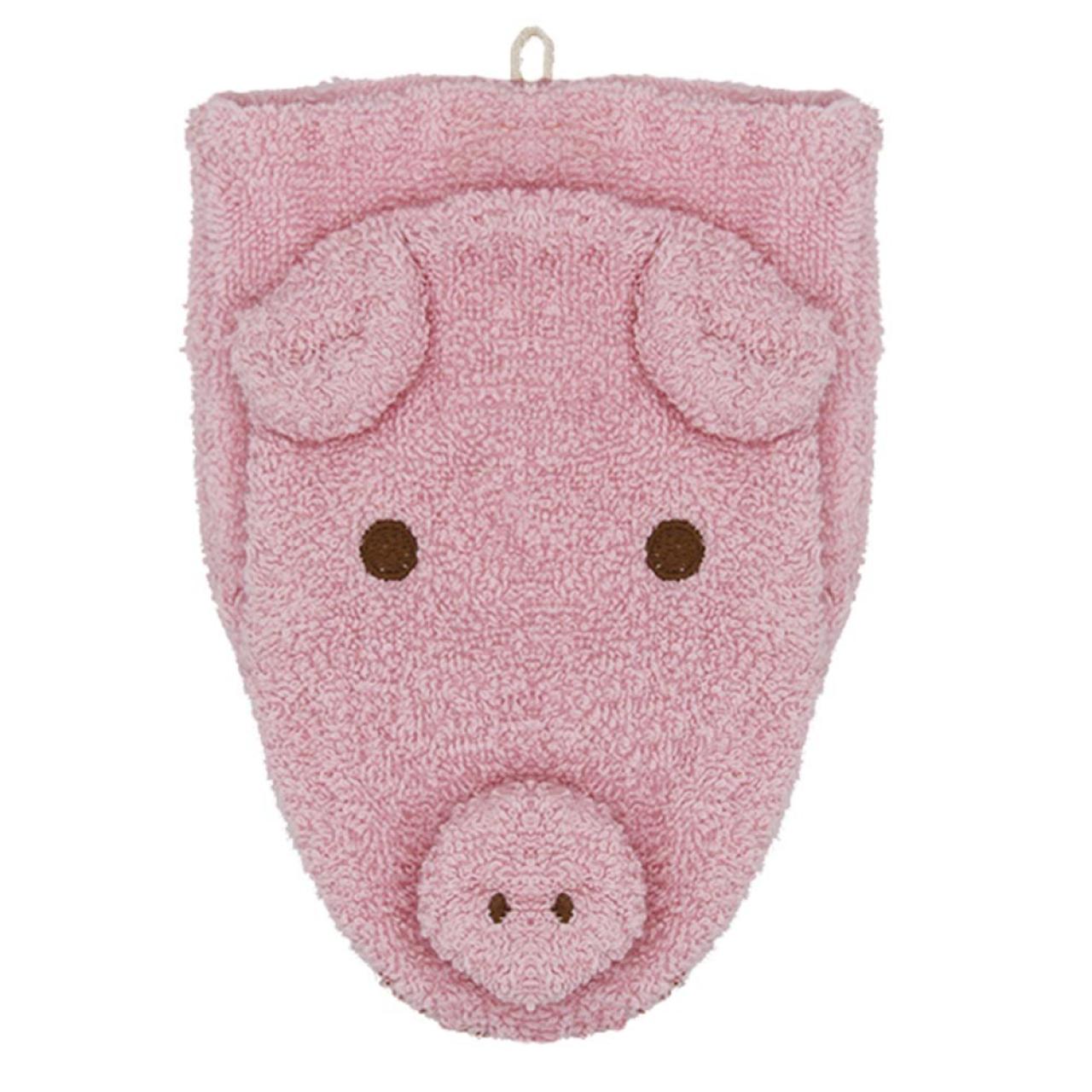 Bath sponge, glove doll Piggy (11x15cm-small) Fürnis