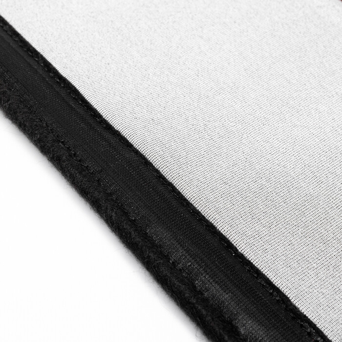 Seat Belt Cushions - Black Towel - Variable Color Lining