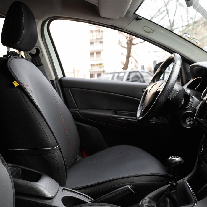 AUTOCOVER 1978 Seat Cover - Black Leatherette