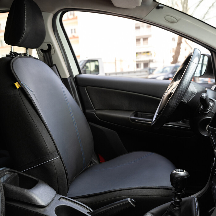 AUTOCOVER 1978 Seat Cover - Black Leatherette