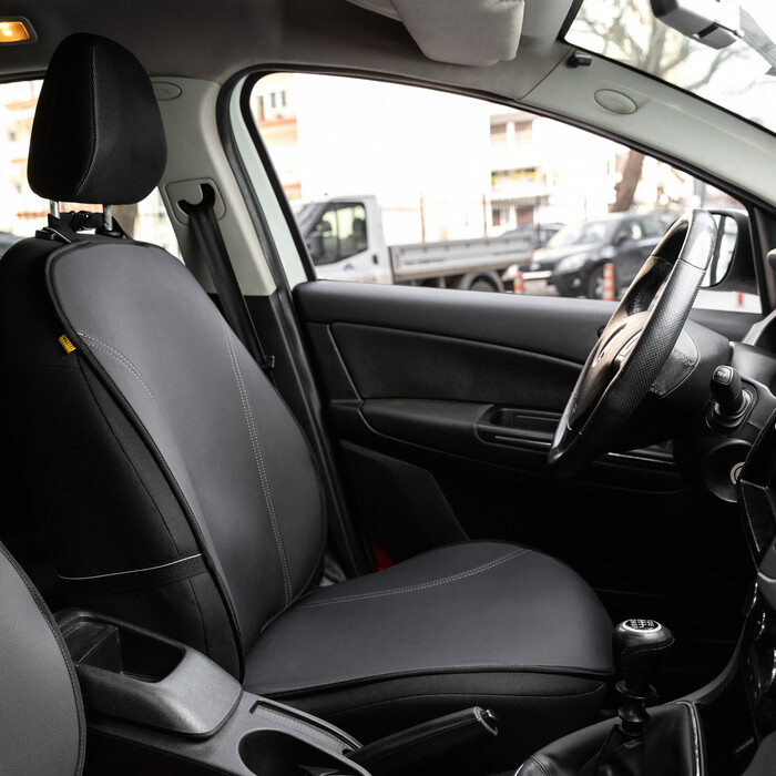 AUTOCOVER 1978 Seat Cover - Black Leatherette
