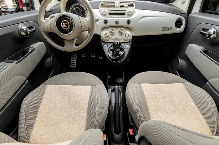 Car Seat Cover for Fiat 500 2007-2018