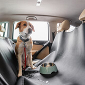 Waterproof Car Seat Dog Cover with Front Headrest Application