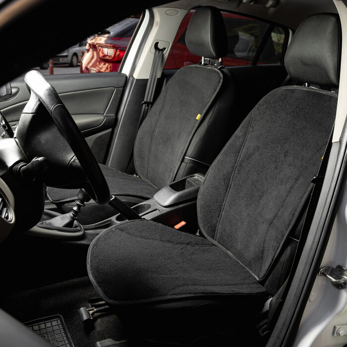 AUTOCOVER Front Seat Cover - OEKO-TEX STANDARD 100 Towel