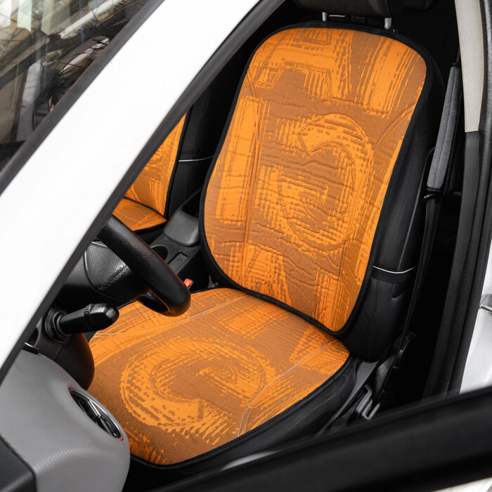 AUTOCOVER 1978 - Orange Denim Seat Cover