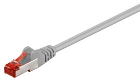 GOOBAY καλώδιο δικτύου 93570, CAT 6 S/FTP (PiMF), CCA, 2m, γκρι