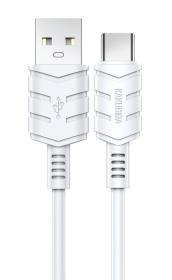 KAKUSIGA καλώδιο USB-C σε USB KSC-710, 15W, 480Mbps, 1.2m, λευκό