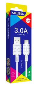 KAKUSIGA καλώδιο USB-C σε USB KSC-710, 15W, 480Mbps, 1.2m, λευκό