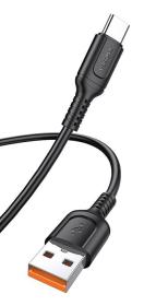 KAKUSIGA καλώδιο USB-C σε USB KSC-805, 15W, 480Mbps, 1m, μαύρο