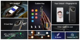 ULEFONE smartphone Armor 25T Pro, 6.78", 6/256GB, 5G, 6500mAh, IP68/IP69K, μαύρο