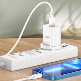 KAKUSIGA καλώδιο Lightning σε USB KSC-982, 15W, 480Mbps, 1m, μαύρο