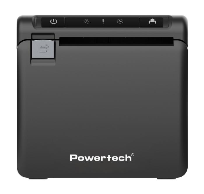 POWERTECH θερμικός εκτυπωτής αποδείξεων PT-1507, USB/Ethernet/Serial, auto cutter, μαύρος