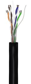 GOOBAY καλώδιο δικτύου 57293, CAT 6 U/UTP, CCA, έως 50m, 100m, μαύρο