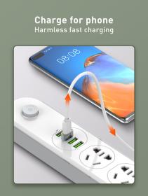 LDNIO αντάπτορας USB σε USB-C LC150, αρσενικό σε θηλυκό, γκρι