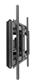 BRATECK επιτοίχια βάση τηλεόρασης LPA77-483, 43-90", 80kg, heavy duty, full motion