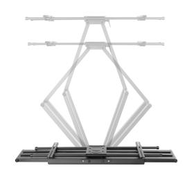 BRATECK επιτοίχια βάση τηλεόρασης LPA49-486XLD, 43-90", 80kg, heavy duty, full motion