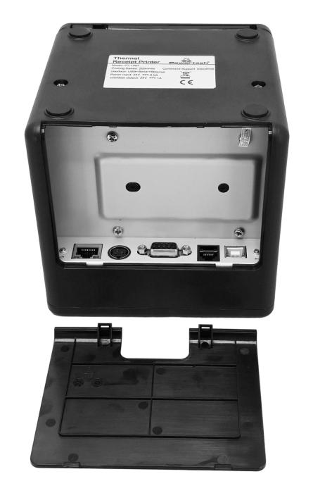 POWERTECH θερμικός εκτυπωτής αποδείξεων PT-1507, USB/Ethernet/Serial, auto cutter, μαύρος