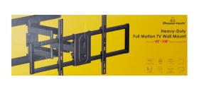 POWERTECH επιτοίχια βάση τηλεόρασης PT-1280, 43-100", έως 60kg, full motion