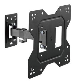 POWERTECH επιτοίχια βάση τηλεόρασης PT-1128, 23-43", έως 30kg, full motion