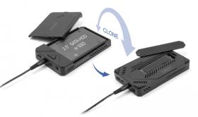 DELOCK θήκη M.2 NVMe & SATA SSD/HDD 42020, 10Gbps, λειτουργία κλώνου