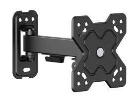 POWERTECH επιτοίχια βάση τηλεόρασης PT-1277, 13-32", έως 20kg, full motion