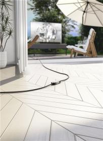 GOOBAY αντάπτορας HDMI 72008, Ethernet, 8K/60Hz, 4K/120Hz, 48 Gbps, γκρι