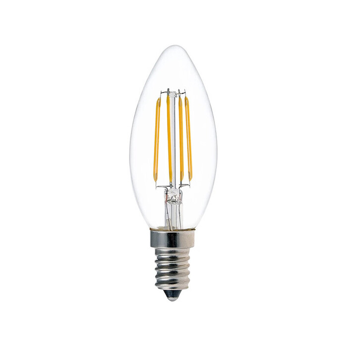 Λαμπτήρας LED C35 Bulb  4W 3000K E14 clear