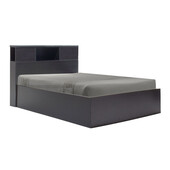 Κρεβάτι  OLYMPUS  σε χρώμα wenge 120x200εκ