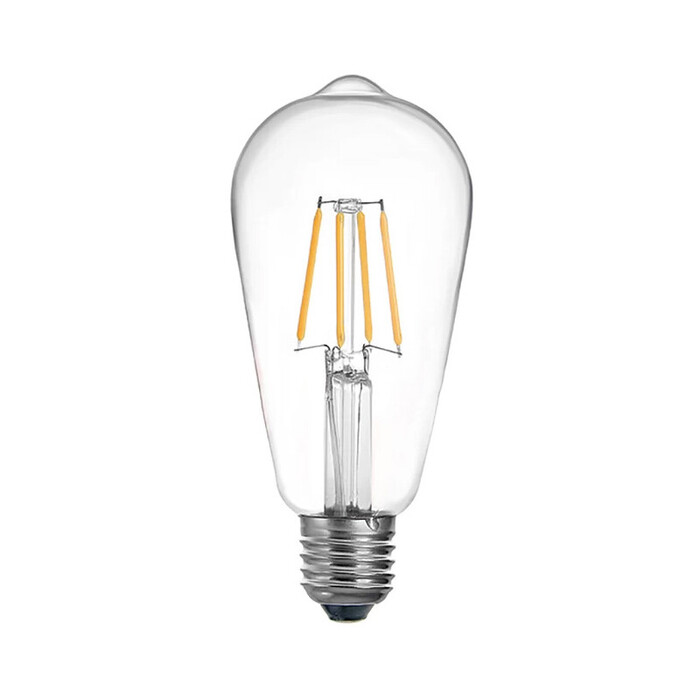 Λαμπτήρας LED ST64 Bulb 4W 3000K E27 clear