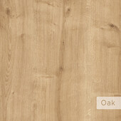 Κομοδίνο Johana  μαύρο-oak 45x40x50εκ