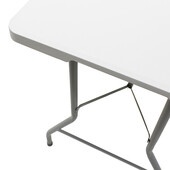 Τραπέζι catering Rodeo  πτυσσόμενο-βαλίτσα λευκό 240x76x74εκ