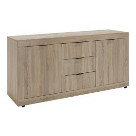 Μπουφές Doha  σε sonoma απόχρωση 180x45x80.5εκ