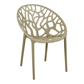 Πολυθρόνα Daren  pp σε cappuccino απόχρωση 59x60x79,5εκ