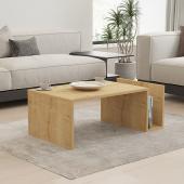 Τραπέζι σαλονιού Poko  σε oak απόχρωση 86.8x50x32,4εκ