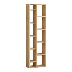 Βιβλιοθήκη Minicu  σε oak απόχρωση  44,4x19,6x150εκ