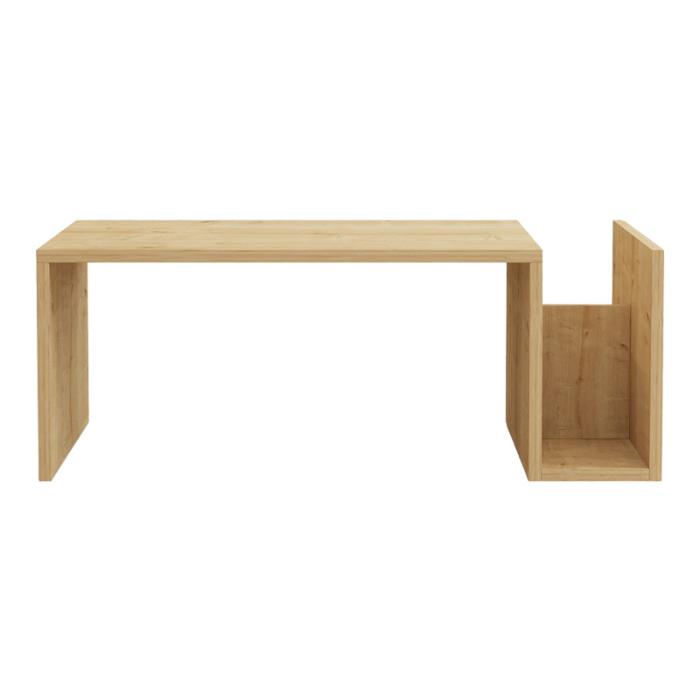 Τραπέζι σαλονιού Poko  σε oak απόχρωση 86.8x50x32,4εκ