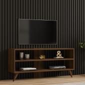 Έπιπλο τηλεόρασης Prestige  σε καρυδί απόχρωση 120x29,6x50εκ
