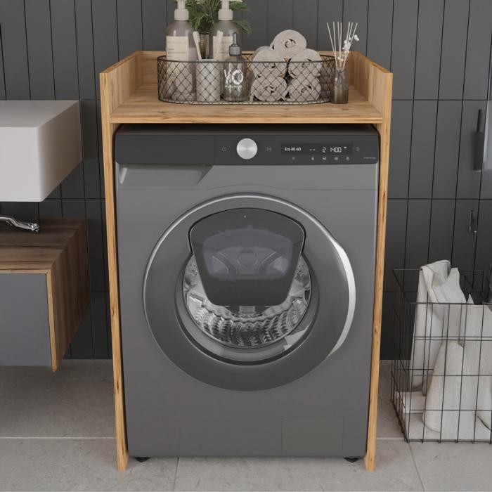 Έπιπλο πλυντηρίου Cuci σε oak απόχρωση 60x62x99εκ